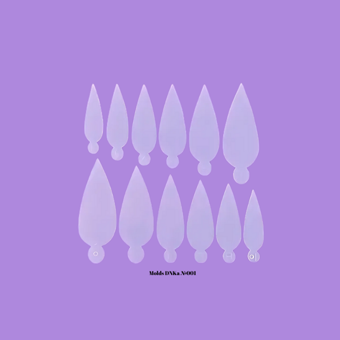 DNKa Professional nail Molds Молди силіконові 36шт №001